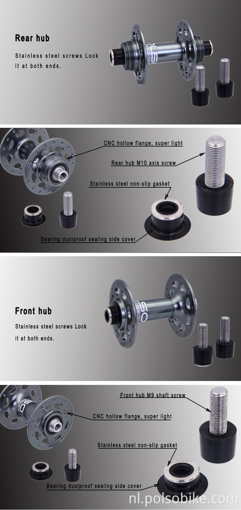 fixed gear hub